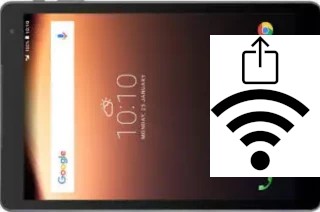 How to generate a QR code with the Wi-Fi password on a Alcatel A3 10