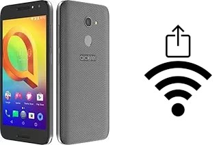 How to generate a Wi-Fi QR code on an alcatel A3