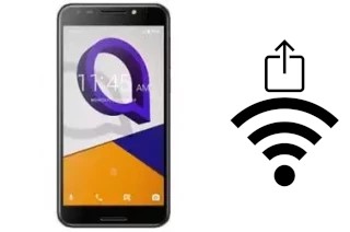 How to generate a Wi-Fi QR code on an Alcatel A30 Fierce