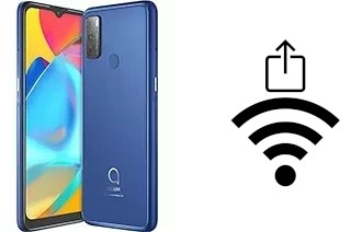 How to generate a Wi-Fi QR code on an alcatel 3L (2021)