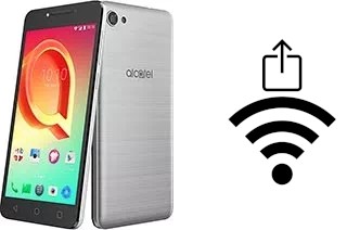 How to generate a QR code with the Wi-Fi password on a alcatel A5 LED