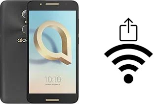 How to generate a QR code with the Wi-Fi password on a alcatel A7