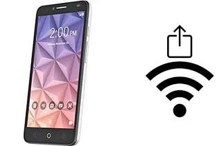 How to generate a QR code with the Wi-Fi password on a alcatel Fierce XL