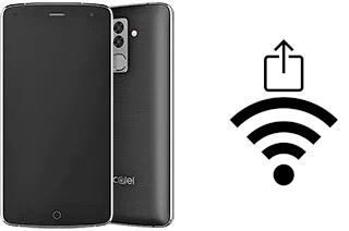 How to generate a QR code with the Wi-Fi password on a alcatel Flash (2017)