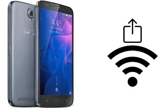 How to generate a QR code with the Wi-Fi password on a alcatel Flash Plus