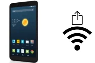 How to generate a QR code with the Wi-Fi password on a alcatel Hero 8