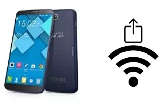 How to generate a QR code with the Wi-Fi password on a alcatel Hero