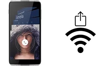 How to generate a QR code with the Wi-Fi password on a alcatel Idol 4