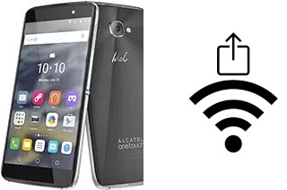 How to generate a QR code with the Wi-Fi password on a alcatel Idol 4s