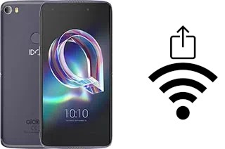 How to generate a QR code with the Wi-Fi password on a alcatel Idol 5s