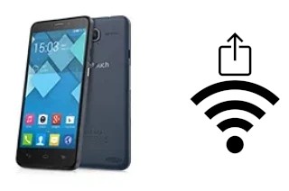 How to generate a QR code with the Wi-Fi password on a alcatel Idol S