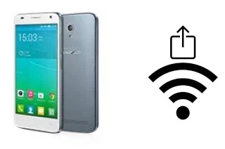 How to generate a Wi-Fi QR code on an alcatel Idol 2 Mini S