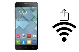 How to generate a QR code with the Wi-Fi password on a Alcatel LX