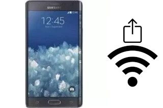 How to generate a QR code with the Wi-Fi password on a Alcatel OneTouch Evolve 2