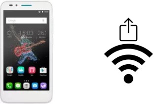 How to generate a QR code with the Wi-Fi password on a Alcatel OneTouch Go Play