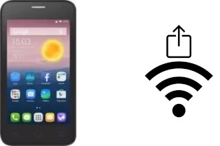 How to generate a QR code with the Wi-Fi password on a Alcatel OneTouch Pixi First