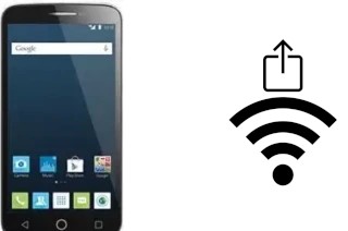 How to generate a QR code with the Wi-Fi password on a Alcatel OneTouch Pop 2 (5)