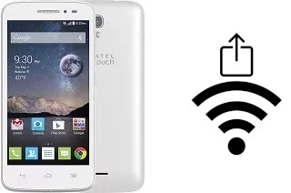 How to generate a QR code with the Wi-Fi password on a alcatel Pop Astro