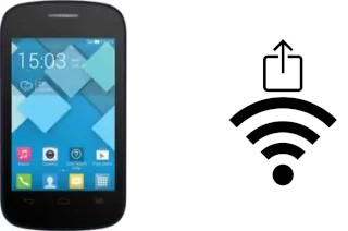 How to generate a QR code with the Wi-Fi password on a Alcatel OneTouch Pop C1