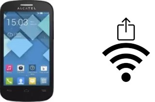 How to generate a QR code with the Wi-Fi password on a Alcatel OneTouch Pop C3