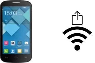 How to generate a QR code with the Wi-Fi password on a Alcatel OneTouch Pop C5