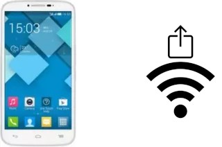 How to generate a QR code with the Wi-Fi password on a Alcatel OneTouch Pop C9