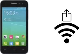 How to generate a QR code with the Wi-Fi password on a Alcatel OneTouch Pop S3