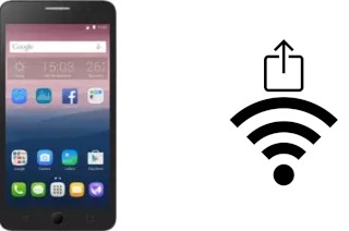 How to generate a QR code with the Wi-Fi password on a Alcatel OneTouch Pop Star 3G