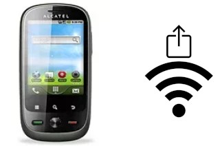 How to generate a QR code with the Wi-Fi password on a alcatel OT-890D