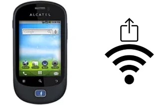 How to generate a QR code with the Wi-Fi password on a alcatel OT-908F