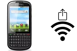 How to generate a QR code with the Wi-Fi password on a alcatel OT-910