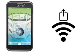 How to generate a QR code with the Wi-Fi password on a alcatel OT-995