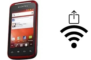 How to generate a QR code with the Wi-Fi password on a alcatel OT-983