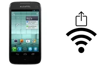 How to generate a QR code with the Wi-Fi password on a alcatel OT-997