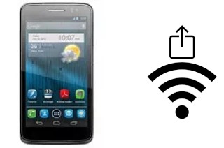 How to generate a QR code with the Wi-Fi password on a alcatel One Touch Scribe HD-LTE