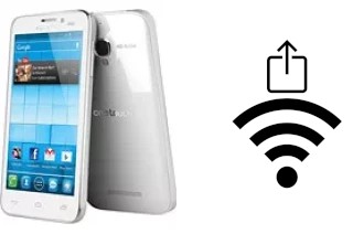 How to generate a QR code with the Wi-Fi password on a alcatel One Touch Snap