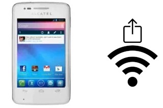 How to generate a QR code with the Wi-Fi password on a alcatel One Touch S'Pop