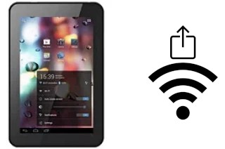 How to generate a QR code with the Wi-Fi password on a alcatel One Touch Tab 7 HD