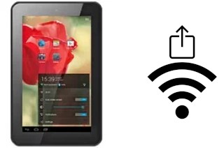 How to generate a QR code with the Wi-Fi password on a alcatel One Touch Tab 7