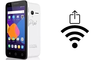 How to generate a QR code with the Wi-Fi password on a alcatel Pixi 3 (4)