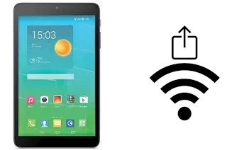 How to generate a QR code with the Wi-Fi password on a alcatel Pixi 3 (8) 3G