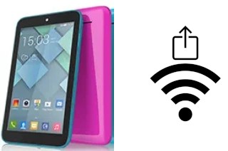 How to generate a QR code with the Wi-Fi password on a alcatel Pixi 7