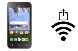 How to generate a QR code with the Wi-Fi password on a Alcatel Pixi Theatre