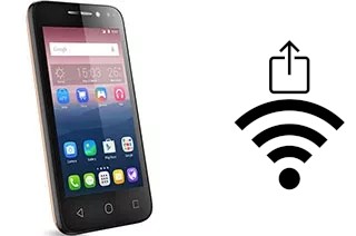 How to generate a QR code with the Wi-Fi password on a alcatel Pixi 4 (4)