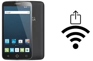 How to generate a QR code with the Wi-Fi password on a alcatel Pop 2 (5) Premium