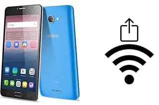 How to generate a QR code with the Wi-Fi password on a alcatel Pop 4S