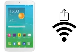 How to generate a QR code with the Wi-Fi password on a alcatel POP 8S