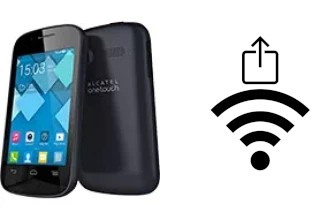 How to generate a QR code with the Wi-Fi password on a alcatel Pop C1