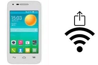 How to generate a Wi-Fi QR code on an alcatel Pop D1