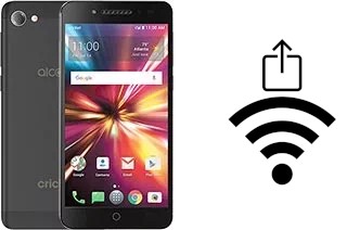 How to generate a QR code with the Wi-Fi password on a alcatel Pulsemix